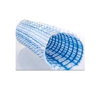Soft Infiltration Ground Perforated Drain Tube, Soft Infiltration Drain Pipe with Steel Wire Blue 1-10m Length 5cm/2in Diameter(6m/19.7ft)