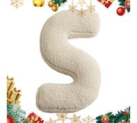 Soft Initial Throw Cushion,English Alphabet Cushion - Letter Hugging Throw Pillows, English Letter Plush Pillow for Sofa, Couch, Bed