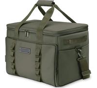 Soft Insulated Cooler Bag Collapsible Large Travel Coolers Soft Sided Coolers Ice Chest, Leakproof, Waterproof, 48-Can(Green)