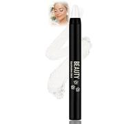 Soft Ivory Shimmer Cream Eyeshadow Stick - Waterproof Long Lasting Eye Brightener Pencil, Smooth Blendable Highlight Eyeshadow For Inner Corner Brow Bone, Luminous Eye Makeup Stick for Women