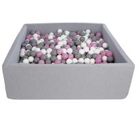 Soft Jersey Baby Kids Children Ball Pit with 900 balls, Gift, 120x120 cm