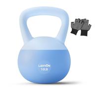 Soft Kettlebell -Cushioned Impact-Resistant Base and Anti-Slip, Kettle bell Anti-Slip Grip Weight for Home Workouts, Safe Strength Training Kettlebells Sets for Women & Men (Blue, 4.5KG(10lb))