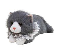 Soft Kitty Stuffed Toy - Life Like Cat Plush, Fabric with Detail, Animal Doll, Decorative Plush Figure, Cat Toy for Enhancing Comfort, Play, And Room Aesthetic Across Bedroom Living Room