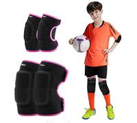 Soft Knee and Elbow Pads for Children & Teens & Adults, Adjustable Roller Skate Protection Set for Dance, Skating, Scooter, Cycling, Skateboard