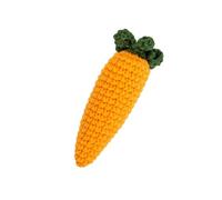 Soft Knitted Woolen Yarn Vegetable Props Unique Knitting Carrot Props for Capturing Baby First Easter Moment