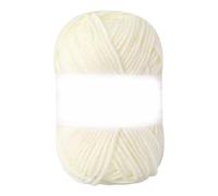 Soft Knitting Yarn Solid Color for Do It Yourself Fashion Accessories Skein Cotton for Comfortable Knitting Project Easy to Knit