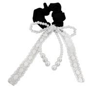Soft Lace Flower Hair Ribbon Scrunchy With Bows Detail Unique Hairband Hairpiece For Various Hairstyles And Occasion