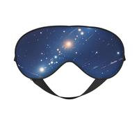 Soft Lavender Lullaby Printed Eye Mask,Adjustable Breathable Eye Masks for Sleep,Light Blocking & Double-Sided