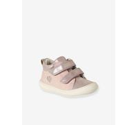 Soft Leather Ankle Boots for Babies, Designed for First Steps rose
