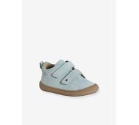 Soft Leather Ankle Boots for Babies, Designed for First Steps turquoise