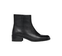 Soft leather ankle boots for women Geox Camexia Noir 37