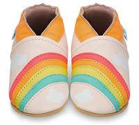 Soft Leather Baby’s Shoes - Newborn Baby’s Leather Booties with Suede Soles - First Steps Shoes - Newborn Baby’s Shoes - Shoes for Baby Boys or Girls. 0-6 months L'Albero e l'Uccello