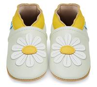 Soft Leather Baby Shoes with Suede Soles - Toddler Shoes - Infant Shoes - Pre Walker Shoes - Crib Shoes - Daisy 12-18 Months