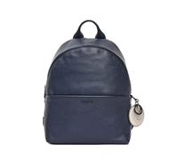 Soft Leather Backpack Mandarina Duck L Bleu 34x31x8 cm