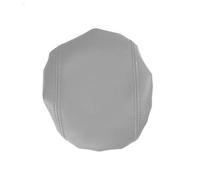 Soft Leather Center Console Armrest Box Cover Lid Skin Cover Sticker Trim For Ford For Focus 2015 2016 2017 2018(A grey)