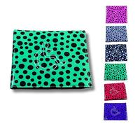 Soft Leather Disabled Badge Holder Polka Dot Wallet Disability Parking Badge Cover Holder by Glamified Disabled Blue Badge Display Holder (Green)