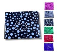 Soft Leather Disabled Badge Holder Wallet Disability Parking Badge Cover Holder by Glamified Disabled Blue Badge Display Holder… (Black (Polka Dot))