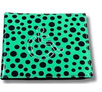 Soft Leather Disabled Badge Holder Wallet Disability Parking Badge Cover Holder by Hithika Disabled Blue Badge Display Holder ((Green (Polka Dot)))
