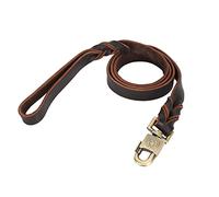 Soft Leather Dog Collar & Leash Set, Pet for Large Dogs (2.5cm Width, 150cm Length)