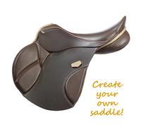 Soft leather dressage girth without elastic band Kavalkade Comfort