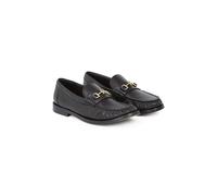 Soft Leather Loafers Black