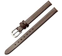 Soft Leather Watch Band Ladies Watch Strap 6mm 8mm 10mm 12mm Bracelet Ladies Small Leather Watch Strap, Brown, 8mm