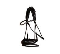 Soft leather wide noseband riding bridle Dy'on