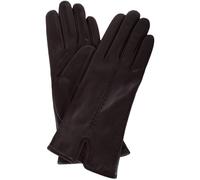 Soft Leather Winter Glove with Single Point Stitch Detail SNUGRUGS Brown S