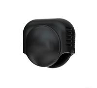 Soft Lens Cap for Insta360 X5 8.5cm Compact Fit(Black) | Scratch resistant silicone, snug custom fit, prevents lens damage, for durable material, essential accessory
