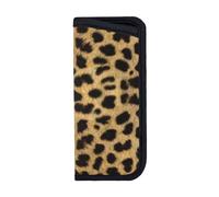 Soft Leopard Animal Print Eyeglasses Bag, Glasses Case, Printed Glasses Case, Scratch Resistant Glasses Bag, Portable Sunglasses Case, Women Men Storage Bag
