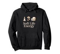 Soft Life Energy Cozy Aesthetic Pullover Hoodie