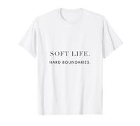 Soft Life Hard Boundaries | Minimalist Lifestyle T-Shirt