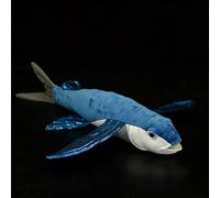 Soft Lifelike Flying Fish Soft Plush Toy Real Life Marine Fishes Stuffed Sea Animal Toys Doll for Kids Adult Gifts 45cm Flying Fish