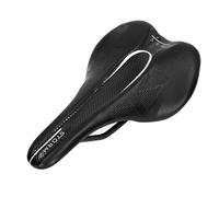 Soft Lightweight Saddle, Microfiber Leather Ultra Light Soft Mountain Bike Cushion for Road Bikes Mountain Bikes (Black
