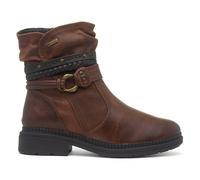 Jana Joelle Womens Tan Ankle Boots, Size: 6.5