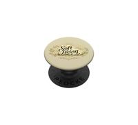Soft Living Era, Cozy Lifestyle, Mental Wellness PopSockets Adhesive PopGrip