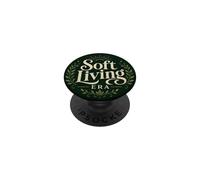 Soft Living Era, Cozy Lifestyle, Mental Wellness PopSockets Adhesive PopGrip