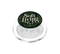 Soft Living Era, Cozy Lifestyle, Mental Wellness PopSockets PopGrip for MagSafe