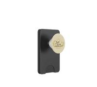 Soft Living Era, Cozy Lifestyle, Mental Wellness PopSockets PopWallet for MagSafe