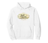 Soft Living Era, Cozy Lifestyle, Mental Wellness Pullover Hoodie