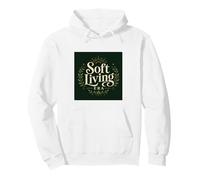Soft Living Era, Cozy Lifestyle, Mental Wellness Pullover Hoodie
