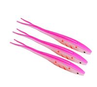 Soft Lure 17.5cm 18g Artificial Swimbait Forked Tail Fishing Lure Elastic Baits Fishing Tackle Accessories Forked Tail Swimbait