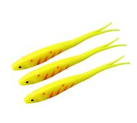 Soft Lure 17.5cm 18g Artificial Swimbait Forked Tail Fishing Lure Elastic Baits Fishing Tackle Accessories Forked Tail Swimbait