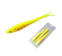 Soft Lure 17.5cm 18g Artificial Swimbait Forked Tail Fishing Lure Elastic Baits Fishing Tackle Accessories Soft Baits