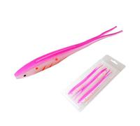 Soft Lure 17.5cm 18g Artificial Swimbait Forked Tail Fishing Lure Elastic Baits Fishing Tackle Accessories Soft Baits