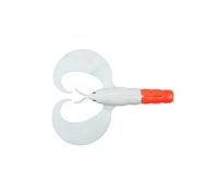 Soft lure Fox Rage mega craw 5" UV x 15 Blanc 13 cm