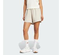 Adidas All Szn Soft Lux Loose Shorts Beige L Women