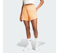 adidas Women's Soft LUX Shorts, Semi Ice Tangerine, L