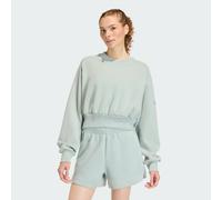 adidas Women's SOFT LUX SWEATSHIRT, Wonder Sage, L
