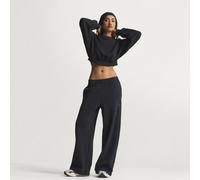 adidas Women's Soft Lux Straight Leg Pants, Black, XL